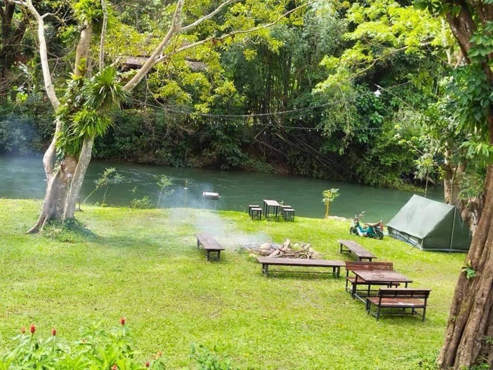 Khaosok Monkeys & River Camps Khao Sok National Park Esterno foto